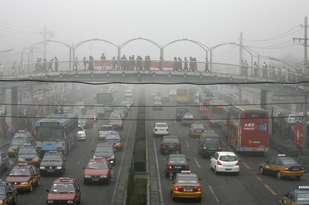Загрязнение атмосферы автотранспортом в России