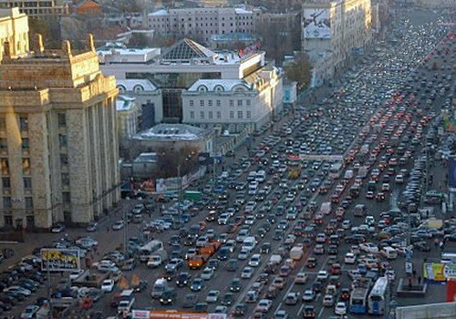 Загрязнение атмосферы автотранспортом в России