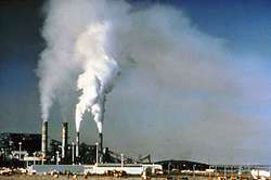 Влияние промышленности на загрязнение воздуха
